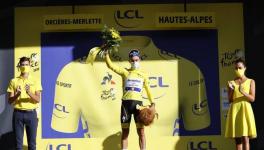 冠军头衔:环法自行车赛第四阶段:罗格利奇赢得了冠军——阿兰·菲利普黄衬衫