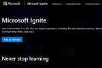 微软 Ignite 大会宣布将于 11 月 2 日至 4 日召开