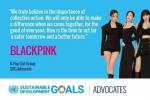 BLACKPINK被任命为联合国可持续发展目标大使